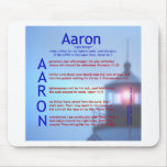 Aaron Acrostic Mouse Pad