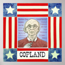 Aaron Copland print