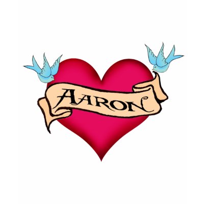 Aaron Custom Heart Tattoo