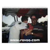 Aaron, Daddy and Llama, www.rovoo.com calendars by joydomini Aaron, Daddy and Llama, www.rovoo.com calendars