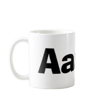 Aaron mugs