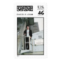 Aaron on the pier postage by DrLaird Aaron on the pier postage