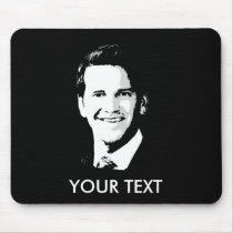 Aaron Schock mousepads by Politicaltshirts Aaron Schock mousepads