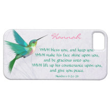 Aaronic Blessing Hummingbird English iPhone 5 Cover