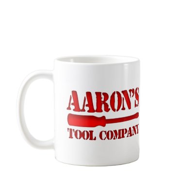 Aaron's Tool Company Mugs by CustomNameProducts