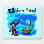 Aarrr Matey Tshirts and Gifts Mousepads
