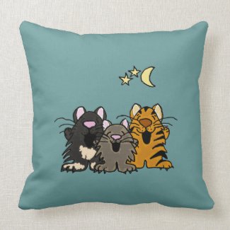 AB- Awesome Singing Cats Pillow