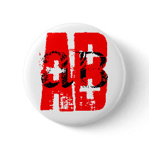AB+ = blood type buttons