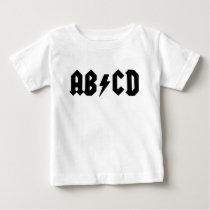 AB/CD Baby Shirt by BabyFun AB/CD Baby Shirt