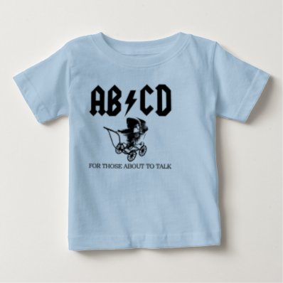 AB/CD- For those about to talk AC/DC Baby T-shirt