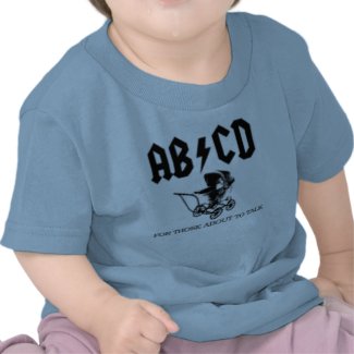 AB/CD- For those about to talk AC/DC Baby shirt