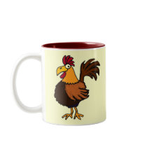 AB- Funky Rooster Mug