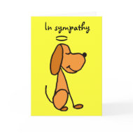 AB- Pet Sympathy Card card