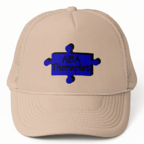 ABA Therapist (Blue P) Trucker Hats