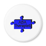 ABA Therapist (Blue P) Fridge Magnets