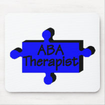 ABA Therapist (Blue P) Mouse Pads