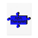 ABA Therapist (Blue P) Post Card