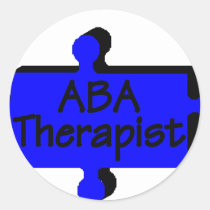 ABA Therapist (Blue) stickers