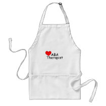 ABA Therapist (Heart) Aprons