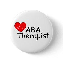 ABA Therapist (Heart) Pins