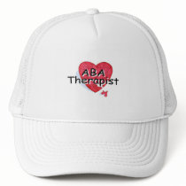 ABA Therapist (Hrt Puzzle) Trucker Hat