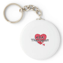 ABA Therapist (Hrt Puzzle) Keychains
