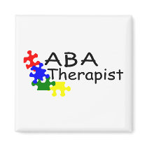 ABA Therapist (PP) Fridge Magnet