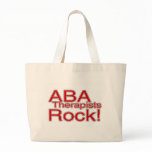 ABA Therapist Rock Canvas Bag