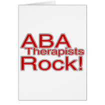ABA Therapist Rock Cards