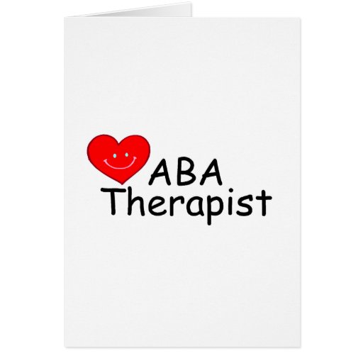 ABA Therapist (S Heart) Cards