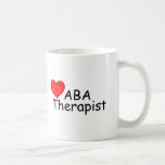ABA Therapist (S Heart) Mugs