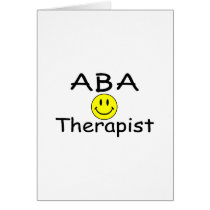 ABA Therapist (Smiley) Card