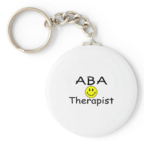 ABA Therapist (Smiley) Keychain