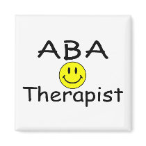 ABA Therapist (Smiley) Magnets