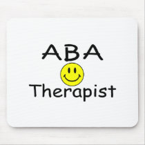 ABA Therapist (Smiley) Mouse Mats