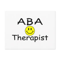 ABA Therapist (Smiley) Post Cards