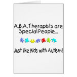 ABA Therapists Are Special People... cards