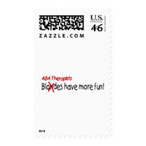 ABA Therapists Have More Fun Postage Stamps