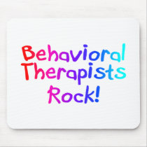 ABA Therapists Rock (Bright) Mouse Mat