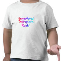 ABA Therapists Rock (Bright) T-shirt