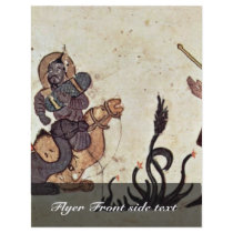 Aba 'Zayd Al-Harith Leaves During The Pilgrimage ( Flyer Design