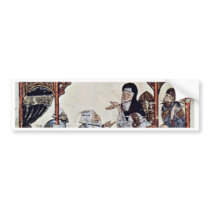 Aba 'Zayd Asked To Be Taken On Board (37. Maqamat) Bumper Stickers