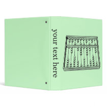 Abacus Vinyl Binder