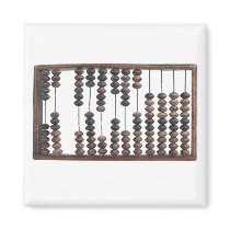 abacus refrigerator magnet