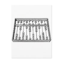 Abacus Postcard