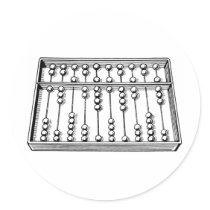Abacus Sticker