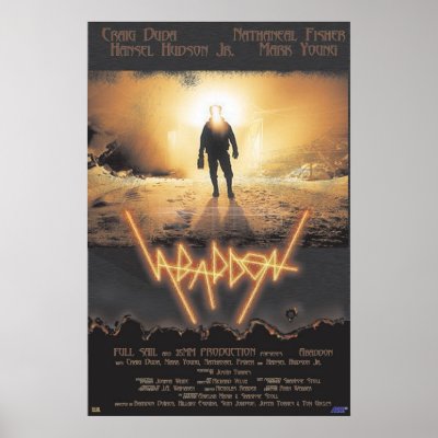 Abaddon Print by fullsailmovies