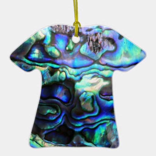 Abalone paua shell christmas ornaments
