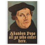 Abandon Pope All Ye Who Enter Here flyers