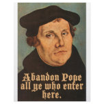 Abandon Pope All Ye Who Enter Here letterhead